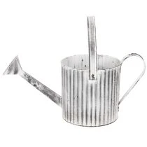 Product Vintage planter Ø17cm, decorative watering can, metal planter shabby chic