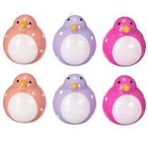 Product Bird decorative figure, cute and colorful design for the living room, 6cm, 6 pieces