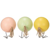 Product Decorative chick figurines as a cheerful eye-catcher for spring and Easter, 12cm, 3 pieces