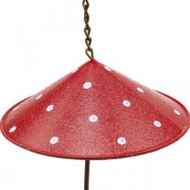 Product Bird feeder fly agaric for hanging rust Ø15,5cm