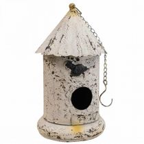 Product Decorative birdhouse, hanging decoration garden decoration metal H36cm