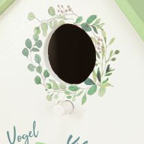 Product Birdhouse for stylish rooms with floral design and nostalgic flair 21cm