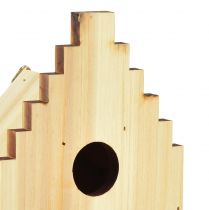 Product Birdhouse wooden incubator blue tit fir H22,5cm 3pcs