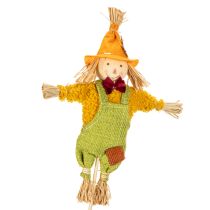 Product Decorative scarecrow figure on a stick for crafting and plants, 60cm