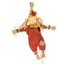 Product Decorative scarecrow figure on a stick for crafting and plants, 60cm
