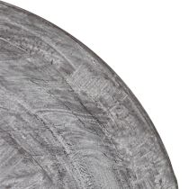 Product Decorative birdbath with delicate leaf pattern in vintage style, 74cm