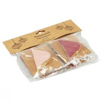 Product Honeycomb Balls Honeycomb Balls Onion Pink Wine Red Ø8cm 4 Pcs