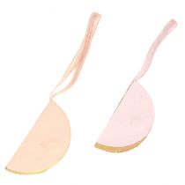 Product Honeycomb Christmas Balls, Apricot Pink, 7cm, 4 Pieces, Decoration