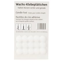 Product Wax Adhesive Pads for Candles Adhesive Pads White 15 Pcs