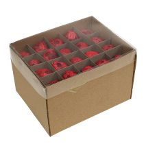 Product Quail egg red 3cm Easter decoration 50 pcs