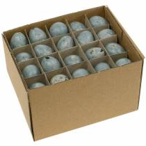 Product Quail Egg Decoration Gray Marbled Empty 3cm Easter Decoration 50 Pcs