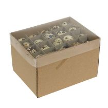 Product Quail eggs as decoration, empty, natural, 50 pieces