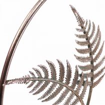 Product Wall decoration decorative ring for hanging fern metal rose Ø52cm