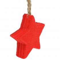 Product Christmas decorations mix red 34 pieces