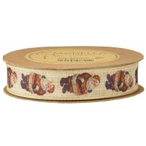 Product Christmas ribbon rustic ribbon Santa Claus 25mm 15m