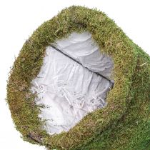 Product Christmas tree moss decoration in green natural Ø30cm H100cm