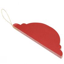 Product Christmas decoration paper Christmas tree decoration Bordeaux H20cm