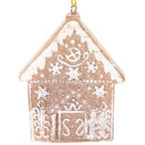 Product Christmas ornaments, honey cake design, reindeer, gingerbread man, snowflake, 7cm, 4 pieces