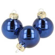Product Mini Christmas Ball Set Glass Decoration for Fir Branches 3cm 22pcs
