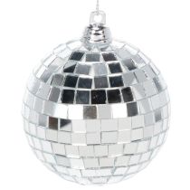 Product Christmas bauble decoration, mirrored ball for hanging, 7cm, 6 pieces