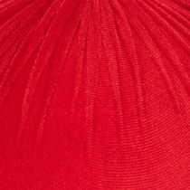 Product Red Velvet Christmas Ball, Large Decorative Ball for Hanging, 25cm, 2 Pieces