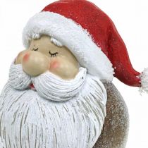 Product Santa Claus Figurine Santa Claus Red, White Polyresin 15cm