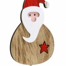 Product Deco plugs Santa Claus/Snowman 7cm 12pcs