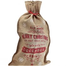 Product Christmas sack Gift sack Christmas jute sack large 80×48cm
