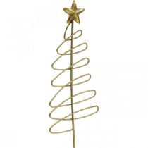 Product Christmas pin fir flower pin metal 30cm 6pcs