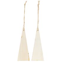 Product Wooden gnome decorative pendants for festive Christmas decorations