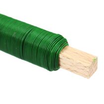 Winding wire craft wire painted green 0.65mm 100g