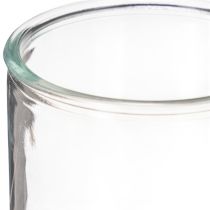 Product Glass cylinder vase, transparent, versatile, 10cm, 3 pieces