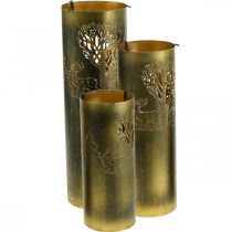 Product Vintage candle holder metal deer 30/38.5/45cm set of 3