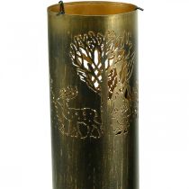 Product Vintage candle holder metal deer 30/38.5/45cm set of 3
