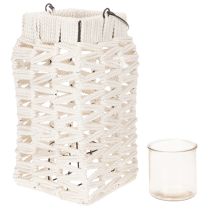 Product Hanging lantern, summer decoration, lantern, macramé H35.5cm W19cm