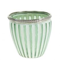 Product Lantern antique green Ø10cm H10cm