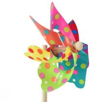 Product Windmill Colorful Windmill Flowers Dots Balcony Ø15cm 2pcs