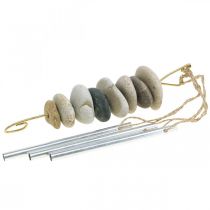 Product Wind Chime Hanger Chime Maritime with Stones H50cm