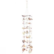 Wind chime shell decoration for hanging H80cm