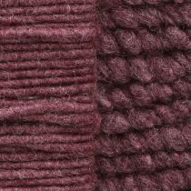 Product Wool felt decorative cord felt wick thread Berry L7m set of 2 pieces