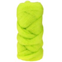 Product Wool cord wool wick felt cord green wool lime 5cm 10m