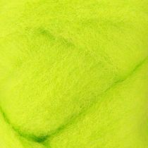 Product Wool cord wool wick felt cord green wool lime 5cm 10m