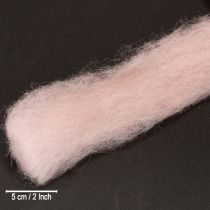 Product Decorative wool pink 2m felted wool for crafts &amp; floristry