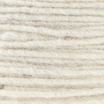 Product Wool cord white 3mm 100m