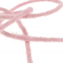 Product Wool cord pink 3mm 100m