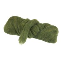Product Wool cord wool felt cord dark green Ø2cm 10m