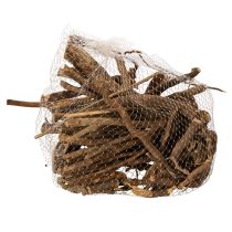 Product Decorative wooden branches and rootstocks, naturally dried, 18cm, 500g