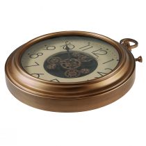 Product Wall decoration wall clock gear clock bronze cream retro Ø54cm