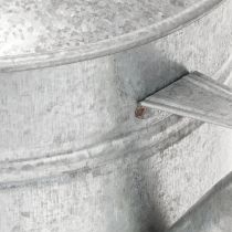 Product Vintage zinc watering can, 27cm - planter for garden and patio, metal flower pot