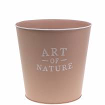 Product Flowerpot zinc Art of Nature old pink Ø17,5cm H15cm